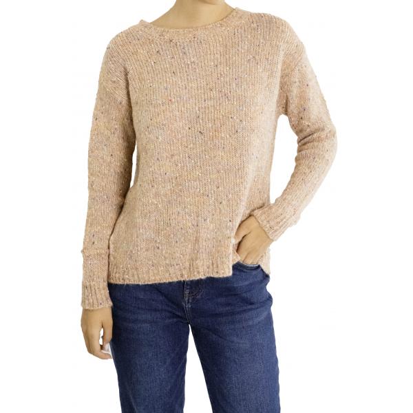 Maglia girocollo multicolor 